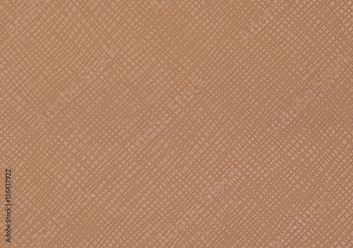 Brown color artificial leather texture