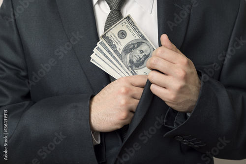 Taking a bribe