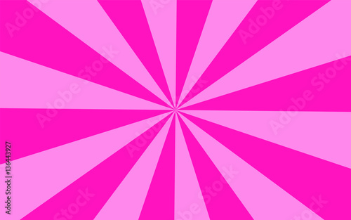 Vector illustration. Abstract background. Divergent beams. Different colors.