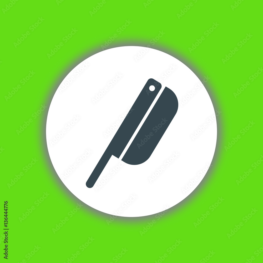 Cleaver icon vector Cleaver icon vector