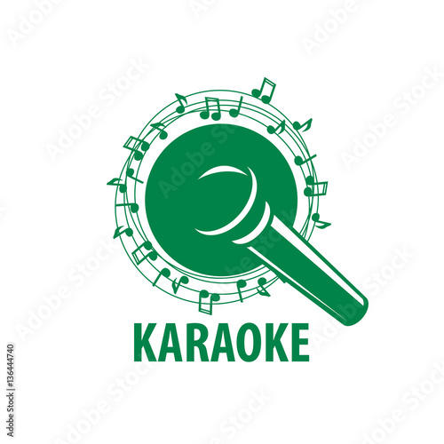 vector logo karaoke