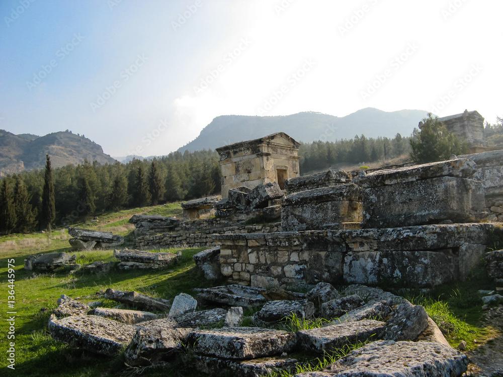 Ancient romanian ruins in Turkey