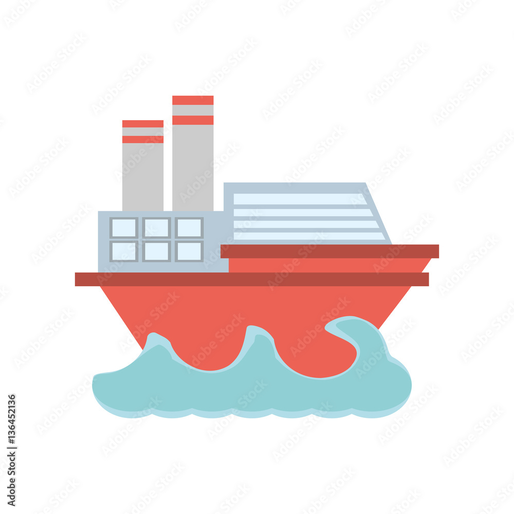 Boat sailing icon image design, vector illustration Boat sailing icon image design, vector illustration
