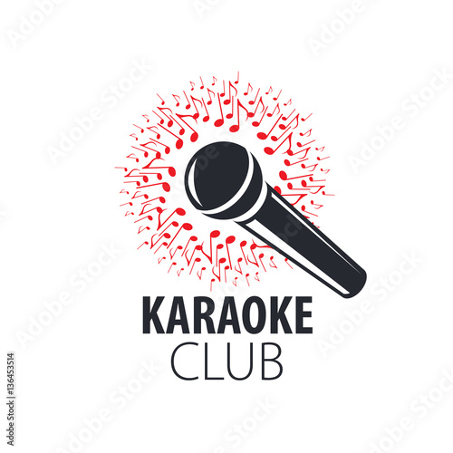vector logo karaoke