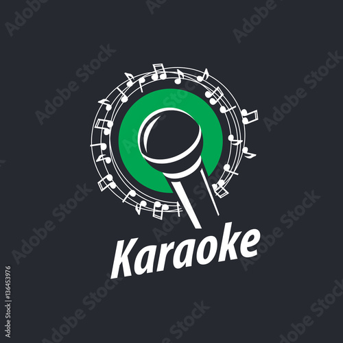 vector logo karaoke