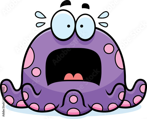 Scared Little Octopus