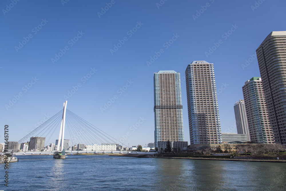 隅田川の中央大橋