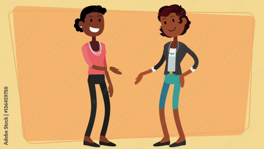 femmes bonjour fond BD