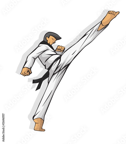 Taekwondo. Martial art