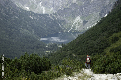 walk from Slovakia to Poland by the high Tatras 