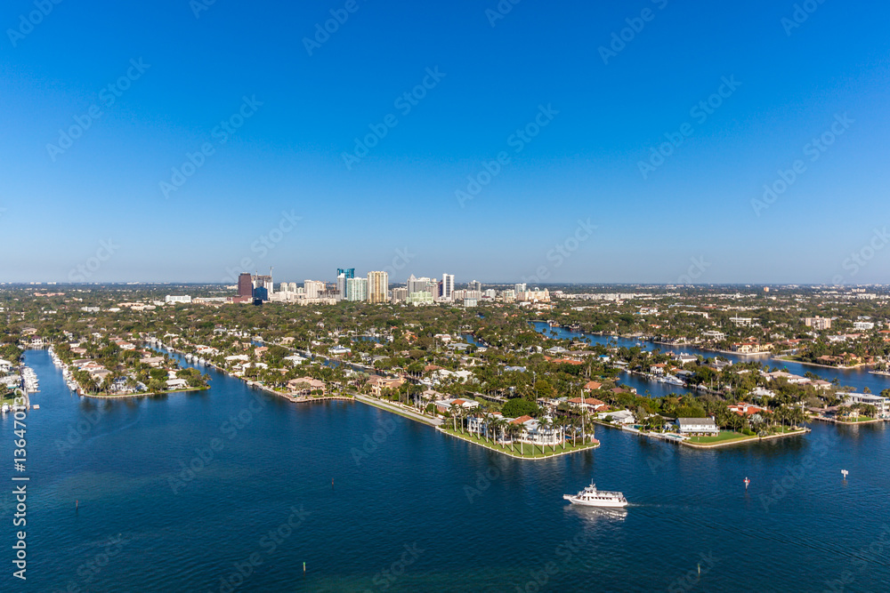 Aerial Fort Lauderdale, Florida