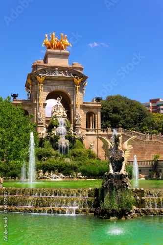 Cascade monumentale, Parc de la Ciutadella, Barcelone.