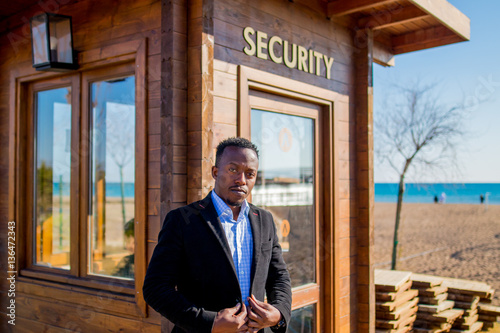 A professional secure guard