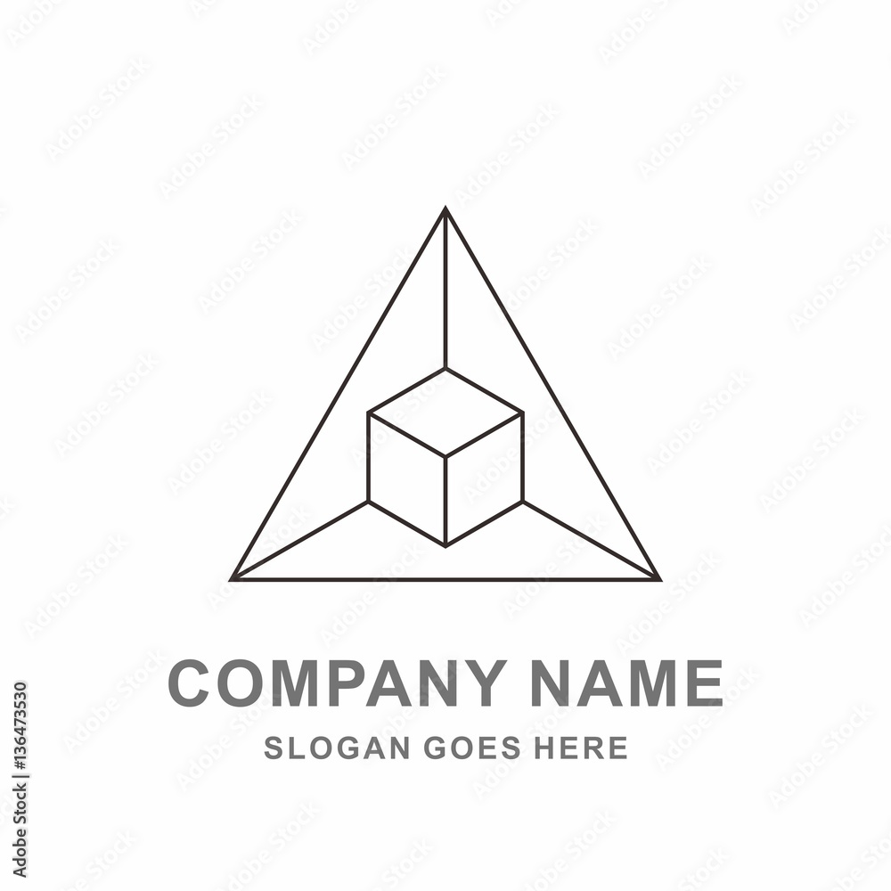 3D Geometric Triangle Hexagon Cube Space Architecture Interior Construction Business Company Stock Vector Logo Design Template 3D Geometric Triangle Hexagon Cube Space Architecture Interior Construction Business Company Stock Vector Logo Design Template