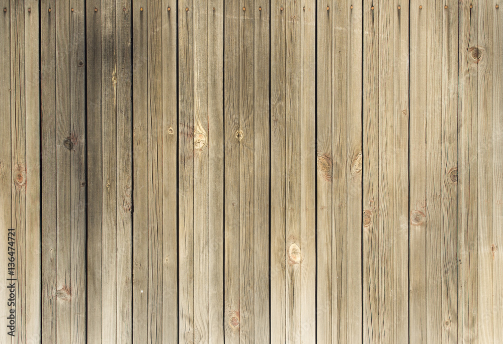 Naklejka premium even wooden fence texture