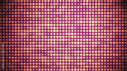 animation of an abstrackt retro disco background, loopable, fullhd