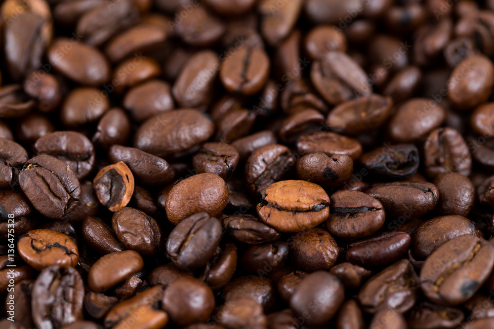 Brown Coffee bean background Brown Coffee bean background