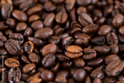 Brown Coffee bean background