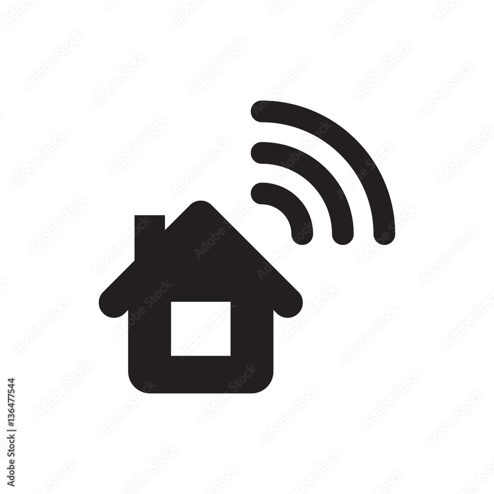 home connection icon illustration home connection icon illustration