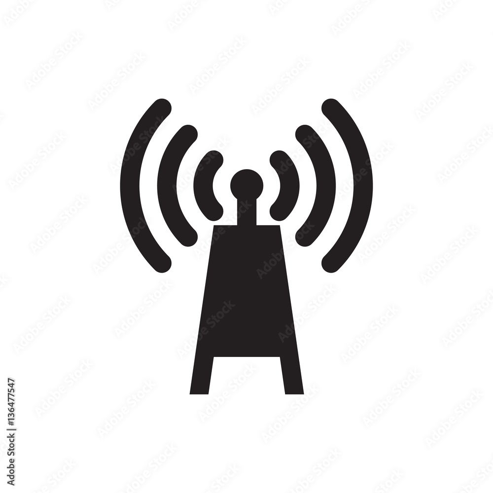 transmitter icon illustration transmitter icon illustration
