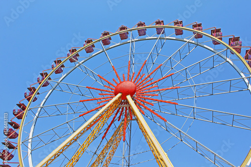 Largest ferris wheel in Ukraine. Odessa  Shevchenko Park