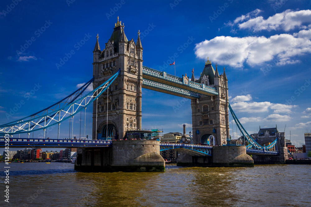 Fototapeta premium Tower Bridge, Londyn, Anglia, Wielka Brytania