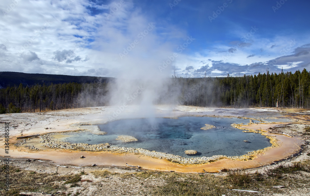 Solitary Geyser Solitary Geyser
