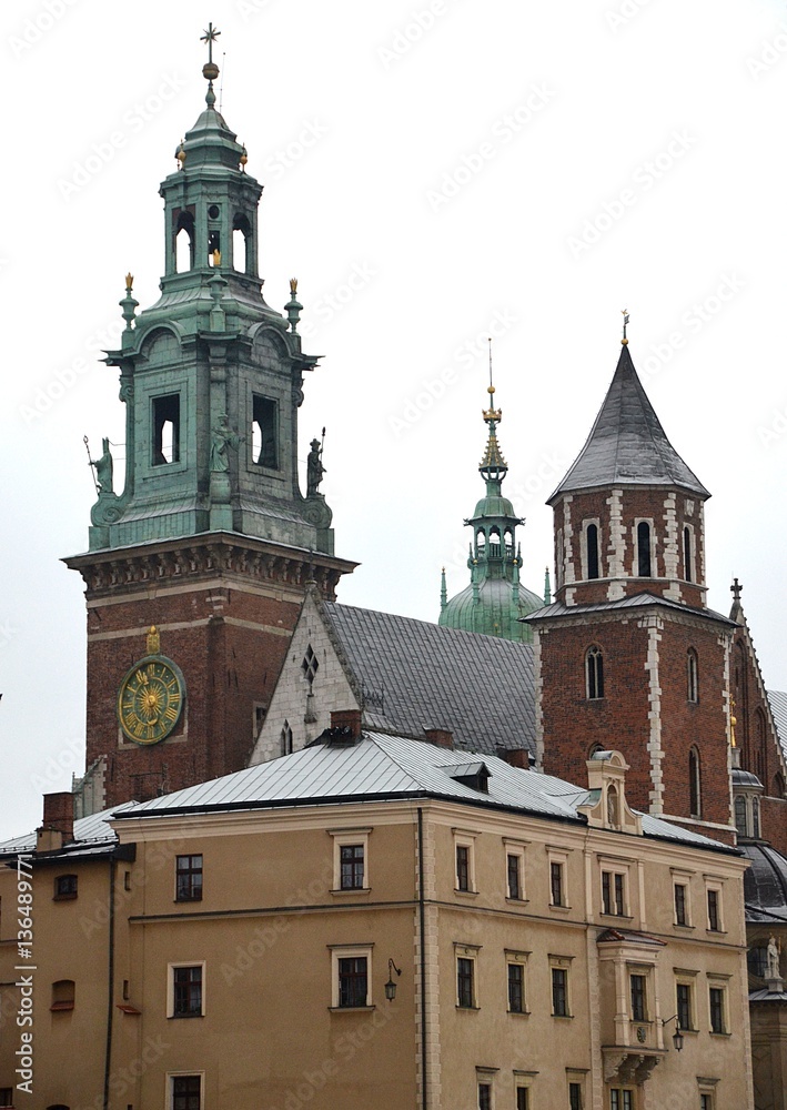 Fototapeta premium The cathedral in Cracow