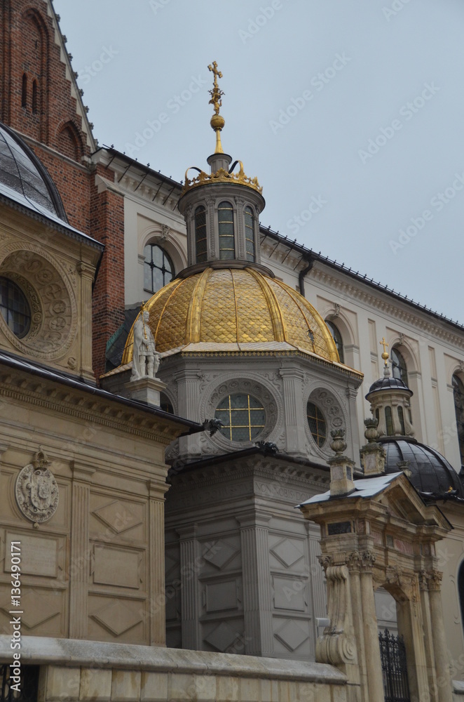 The chapel of Zygmunt in Cracow