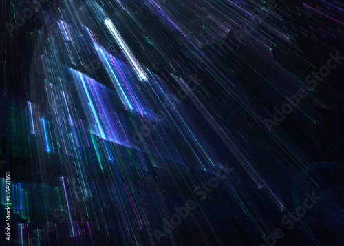  Abstract Shiny Futuristic HiTech Surface Background - Fractal Art