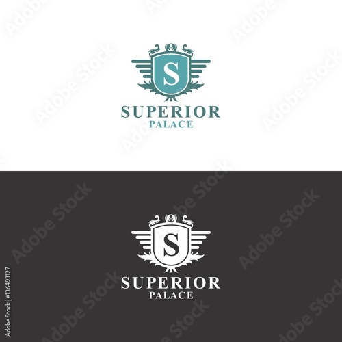superior logo in vector