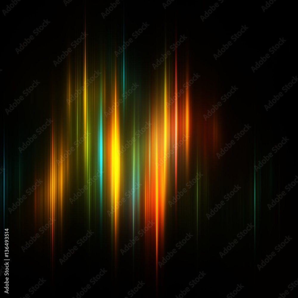 Fractal Northern Lights - Fractal Background- Fractal Art