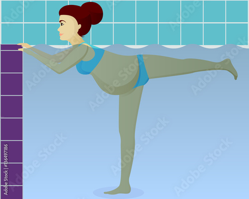 Aqua aerobics for pregnant
