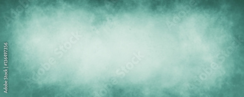old paper, off white background with dark teal blue green border, faint vintage marbled texture on border