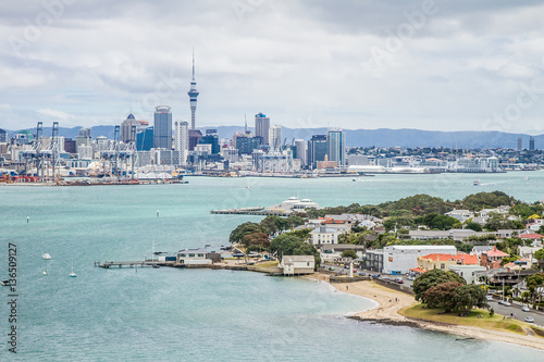 auckland city view from devonport