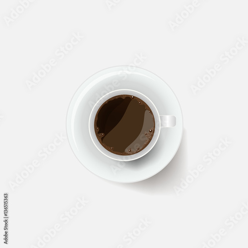 Coffee cup vector , illustration
