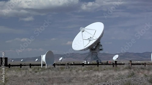 Radio Antennas at the Very Large Array of the National Radio Astronomy Observatories, Datil, New Mexico photo