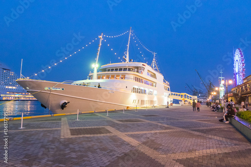 Kobe Dinner Cruise at port of Kobe, Japan