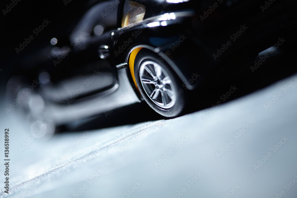 Fototapeta premium toy car