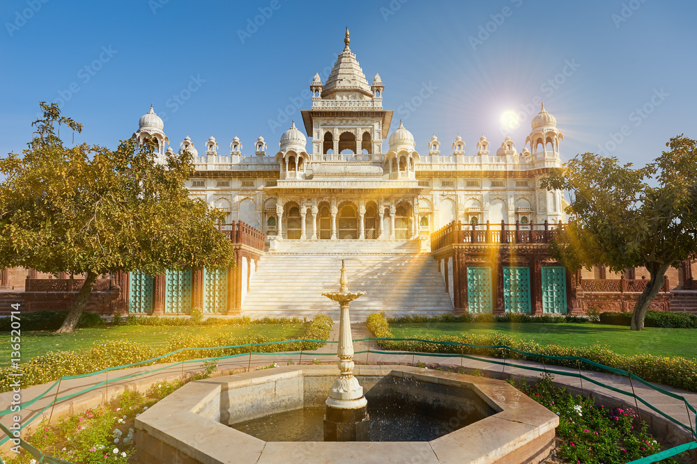 The Jaswant Thada is a cenotaph located in Jodhpur, in the India