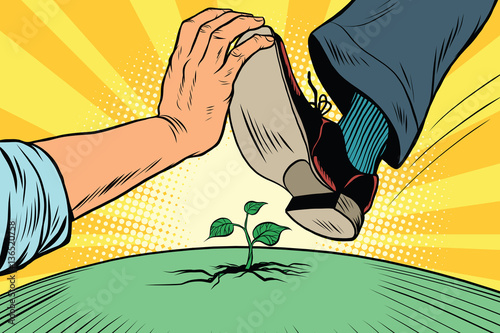 Activist to protect nature