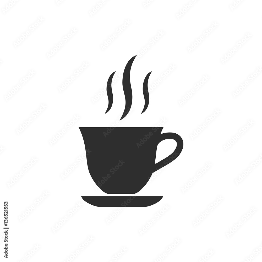 Obraz premium Coffee cup - vector icon.