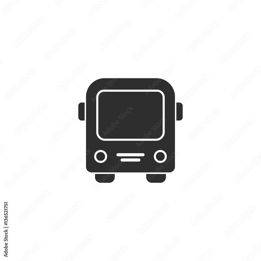 Bus - vector icon. Bus - vector icon.
