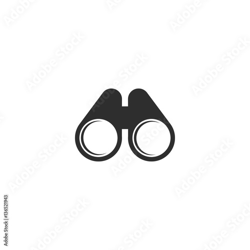 Binocular - vector icon.