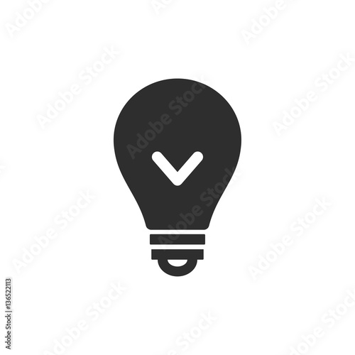 Lamp - vector icon.