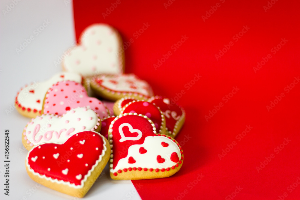 Valentine's day cookies