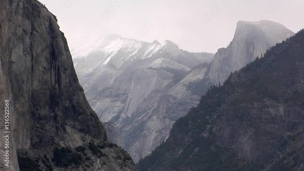 Scenic View at Yosemite National Park, California
