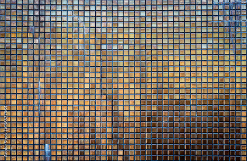 Gold mosaic Tiles pattern