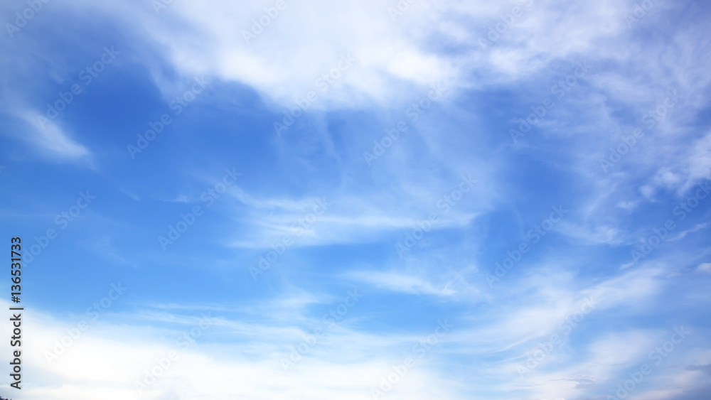 Blue sky white clouds Abstract nature Blue sky white clouds Abstract nature