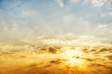 sky, cloud, The rising sun, abstract, background